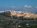 Vista de Arcos de la Frontera, municipio que da nombre a la casa nobiliaria.