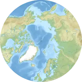 Islas Diómedes ubicada en Océano Ártico