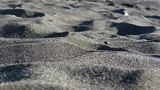 Clásica arena gris de iloca