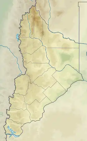 Atravesada ubicada en Provincia del Neuquén