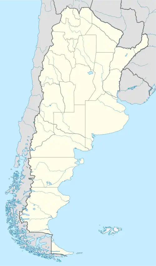 Río Cuarto ubicada en Argentina