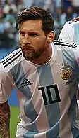 Lionel Messi tenía su debut con la Selección Argentina de mayores.