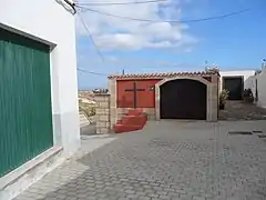 Calle de adoquines en Arico el Nuevo.