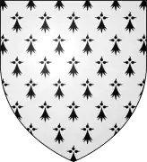 Forro de armiños (escudo de los antiguos duques de Bretaña)