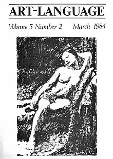 Art & Language: Victorine in Art-Language Vol.5 Nr.2 (1984), 1983.