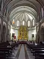 Interior de la iglesia de San Juan Bautista