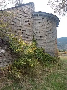 San Vicente, ábside y muro sur