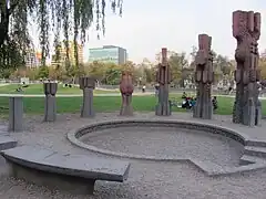 Conjunto escultórico en Parque de las Esculturas