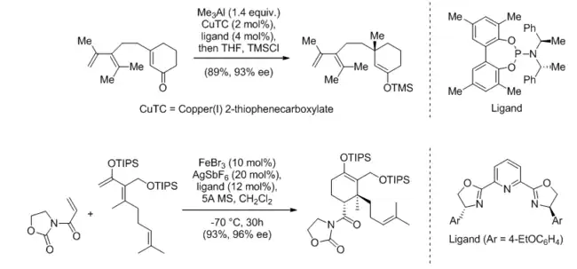 Catálisis del ácido de Lewis asimétrico en síntesis de productos naturales.