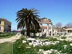 Ágora romana y puerta de Atenea Arquegetis.