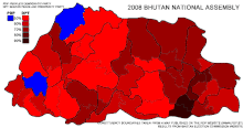 Elecciones generales de Bután de 2008