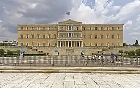 Antiguo Palacio Real (1836-1843) (ahora sede del Parlamento de Grecia, obra del arquitecto bávaro Friedrich von Gärtner