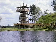 Torre de observación en el Emssee, Rietberg