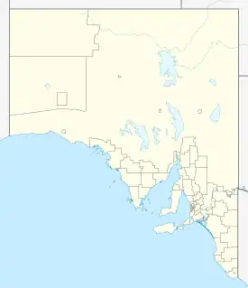 Woomera ubicada en Australia Meridional