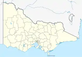 Geelong ubicada en Victoria (Australia)