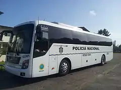 Autobús de la Policía Nacional de Panamá