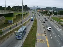 Av. Pedro Aguirre Cerda, una de las arterias principales de la comuna.