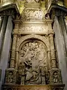 Sepulcro del Tostado, en la catedral de Ávila, de Vasco de Zarza.