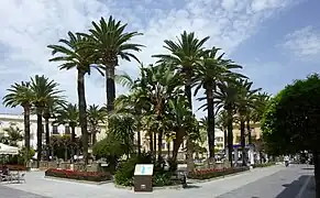 Vista de la Plaza de la Laguna.