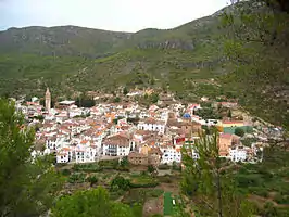 Vista de la localidad