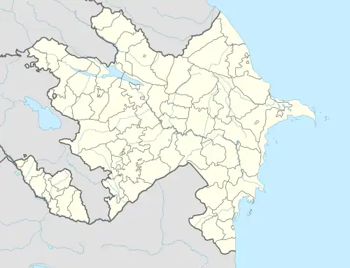 Gəncə ubicada en Azerbaiyán