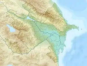 Río Hakari ubicada en Azerbaiyán