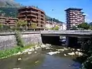 El río Urola a su paso por Azpeitia