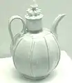 Tetera, porcelana de estilo qingbai, Jingdezhen