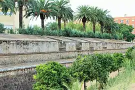 Semi-baluarte de Puerta de Palmas.