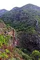 Detalle del cauce del Barranco de Las Traviesas casi en su confluencia con el Barranco de Los Hombres.