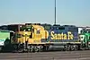 BNSF #2866, a GP39-2 owned by the Burlington Northern Santa Fe RR, at Commerce, CA