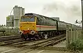 47 602 Glorious Devon con librea InterCity, Southampton 1989