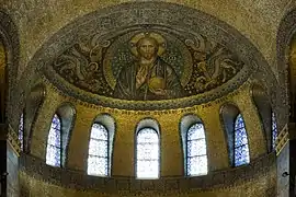 Pantocrator en la bóveda del ábside