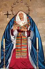Imagen de Nuestra Señora de los Dolores del Rosario