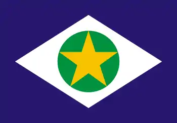 Bandera del estado de Mato Grosso