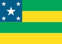 Bandera del estado de Sergipe