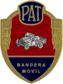 Emblema de Bandera Móvil de la Policía Armada y de Tráfico.