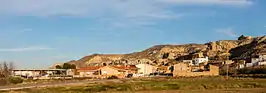 Vista del municipio desde la carretera