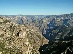 Barrancas del Cobre.