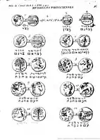 Medallas fenicias de Barthélémy