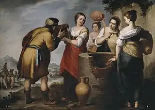 Eliecer y Rebeca, de Murillo (1652).