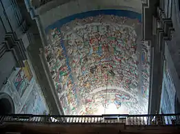Bóveda del coro pintada al fresco por Luca Cambiaso