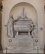 Cenotafio de Dante Alighieri (1265-1321).