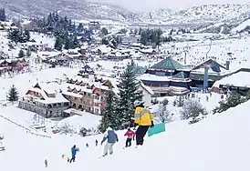 Centro de ski Cerro Catedral.