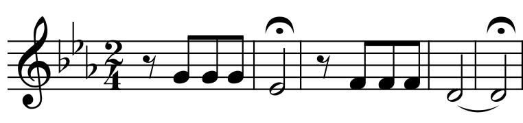 Los compases iniciales de la Sinfonía No. 5 de Ludwig van Beethoven, recuerdan el canto del cucarachero pechiblanco.