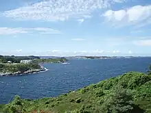 Bekkjarviksundet, entre Selbjørn y Huftarøy.