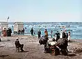 La playa en 1900