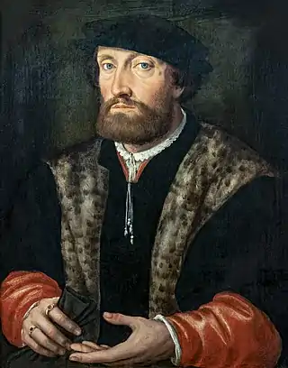 Frans Floris, Portrait d'Antoine Perrenot de Granvelle.