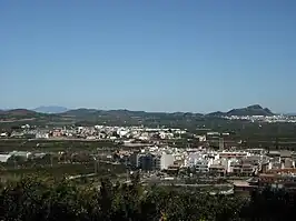 Vista de Benifairó y de Cuartell