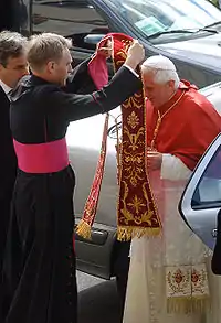 Georg Gänswein con Benedicto XVI